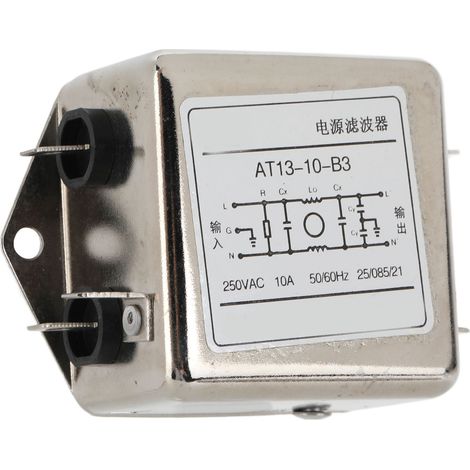 Netzfilter EMI (elektromagnetische Störungen) – Netzfilter 250 V AC, 10 A (1/5)