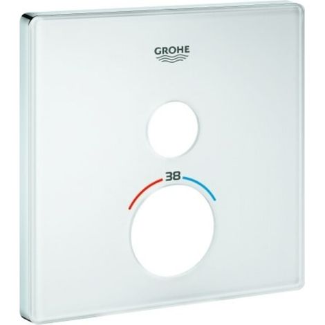 Rosette 49038 eckig für SmartControl moon white (1/2)