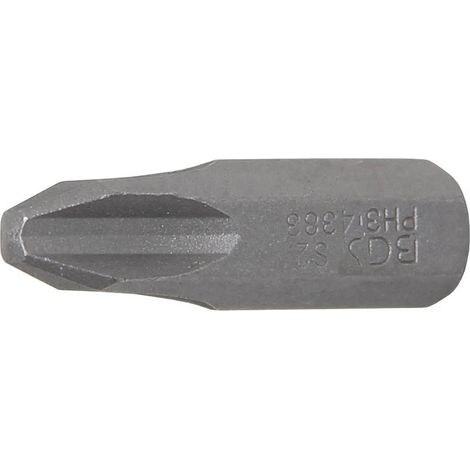 Embout Cruciforme PH3 8 mm x 30 mm - Précision et Durabilité, Acier - D-Work