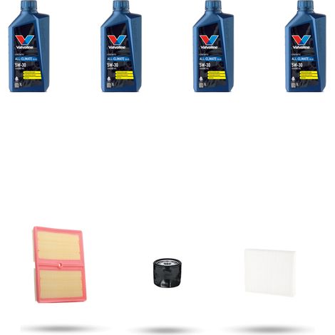 Kit tagliando 3 FILTRI e 4L OLIO compatibile con Skoda Octavia III 1.0 TSI 85kw Dal 2016 (1/5)