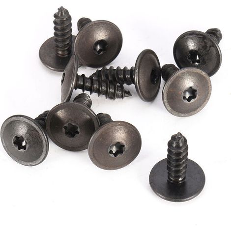10 Pcs Hood Clips, Mudguard Fasteners, Wheel Arches for VW Volkswagen Audi N90974701