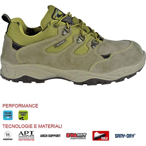 Scarpe antinfortunistiche scarpa bassa cofra waterfall s1 p src numero 43 calzature di sicurezza