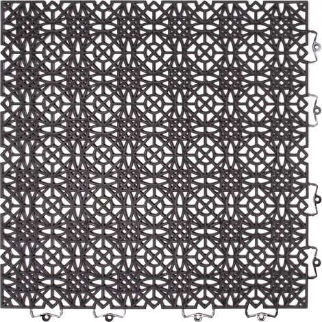 Andiamo Terra sol - Piastrelle per terrazze, Sistema a Scatto, Pannelli in plastica per Esterni, per balconi, terrazze, Rivestimento Esterno per Balcone, Resistente alle intemperie, Pannello Interno (1/5)
