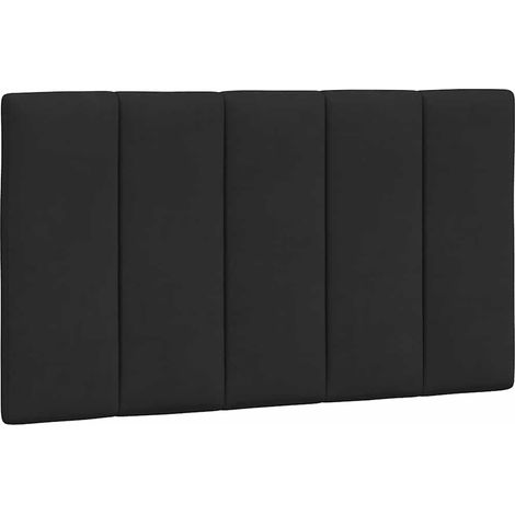 Maison Exclusive - Kopfteil-Kissen "Hanko" Schwarz 80 cm Samt