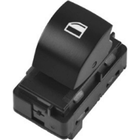 Interrupteur de commande de lève-vitre électrique pour BMW Série 5 (conduite à gauche), noir (1/5)