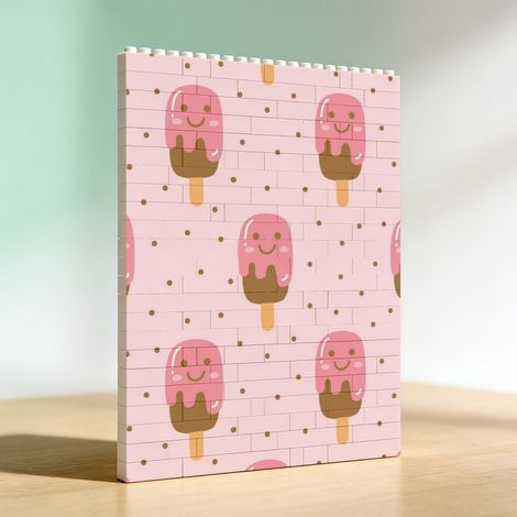 Cadre cadeau anniversaire en blocs créatif, cadeau pour la Saint‑Valentin et anniversaire (1/5)