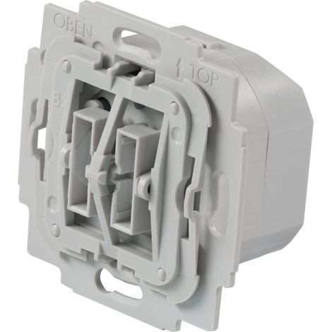 Interrupteur série Smart Home avec double bascule – prise encastrée, Z-Wave Plus, commande intelligente de la lumière par application, compatible avec de nombreux interrupteurs de marque (1/4)