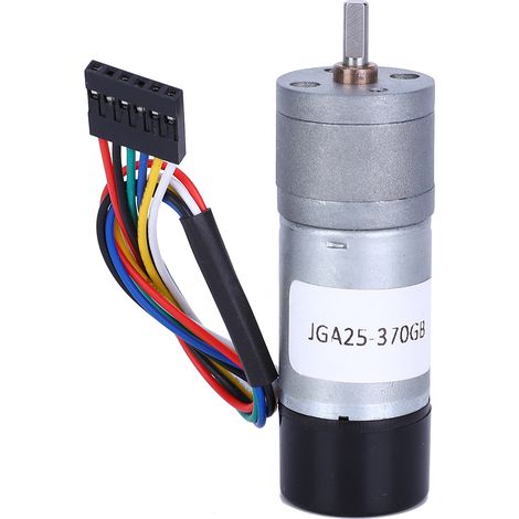 Moteur À Courant Continu 12 V Avec Réducteur Et Encodeur - Pour Systèmes De Rideaux Électriques - 1 Pièce (1/5)