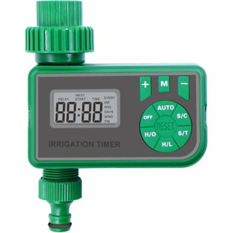 Irovami Minuteur d'arrosage automatique avec écran LCD pour jardin et balcon - Système d'irrigation intelligent (1/5)