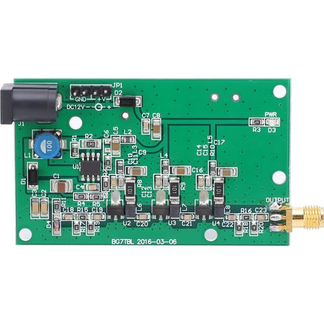 Module de source de bruit, carte de générateur de suivi de spectre, composant électronique SMA DC12V (1/5)