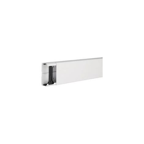 Hager Canaleta para cables blanca 2 metros PVC