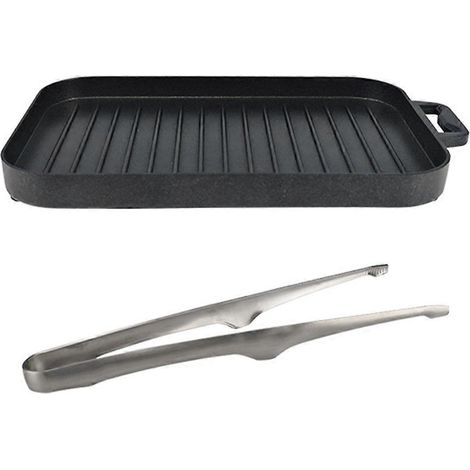 Mini gril moule ensemble épaissi résistant à la chaleur antiadhésif rectangulaire gril multi fonction camping gril moule (1/5)