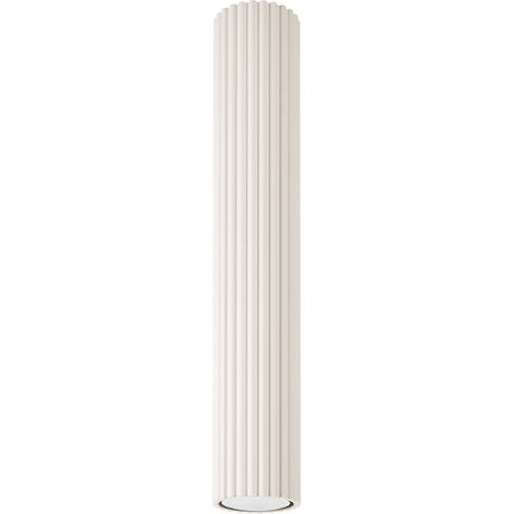 Plafonnier Aluminium Beige GU10 1 Karbon 40 (1/5)