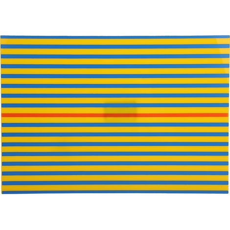 Lackfreies Ausbeulset, Inspektionswerkzeug mit gelbem und blauem Reflektor, Prüfliniendiagramm (1/5)