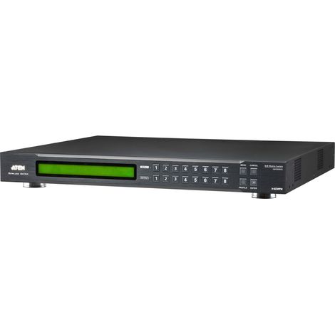 ATEN 8 x 8 HDMI Matrix Switch with Commutateur de matrice AV 58,1 W
