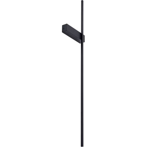 LED-vägglampa, vägglampa inomhus "Natsumi" aus aluminium / grå / zink für vardagsrum / matsal von Lindby
