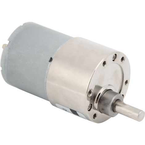 Untersetzungsmotor mit Halterung und Drehzahlregler, einstellbare Drehzahl (CW/CCW), 12 V DC, XD-37GB3530, 100 U/min (1/5)