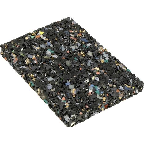 Kovalex Bautenschutzunterlage 90 x 60 x 8 mm schwarz 48 Stück Bautenschutzmatte