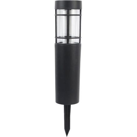 Lampe Solaire Cylindrique - LED Extérieure - Pour Jardin Cour Patio Allée - 1,2 V 120 mAh - Fonctionne 8 à 10 H La Nuit - 1 Pièce (1/5)
