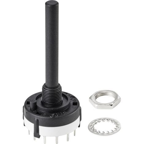 TRU COMPONENTS TC-9415608 SR26E4712-R-50 Drehschalter 250 V 150 mA 12 x 30 ° 1 St. (1/5)