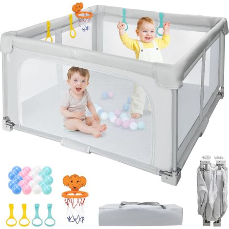 Parc Bebe Pliable 127x127cm - Parc Bébé for Indoor (1/5)