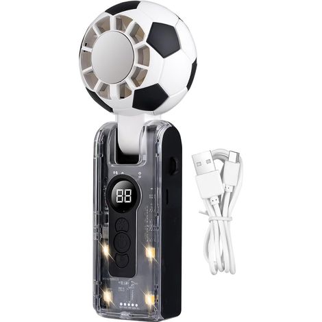 Ventilateur à Main Forme de football compact Pour Spectateurs (1/5)