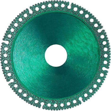 Disque de coupe diamant multi-fonction 100 mm, lame de coupe pour meuleuse d'angle, coupe carreaux de céramique et verre, outil de coupe universel (1/3)
