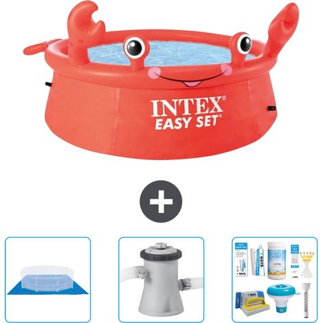 Intex Piscine Easy Set Ronde - Crabe - 183x51 cm - 4-pièces S21270