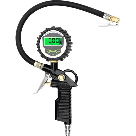 Testeur de pression des pneus numérique LCD rétroéclairé par LED pour voiture (1/5)