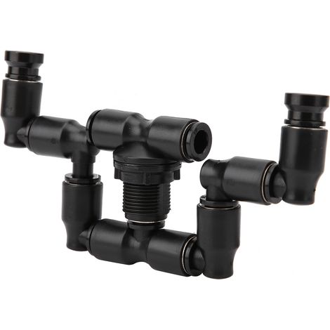 Nebulizzatore per rettili a 360° – Serbatoio effetto foresta pluviale – Acquario regolabile – Connettore per vasca da 1/4"