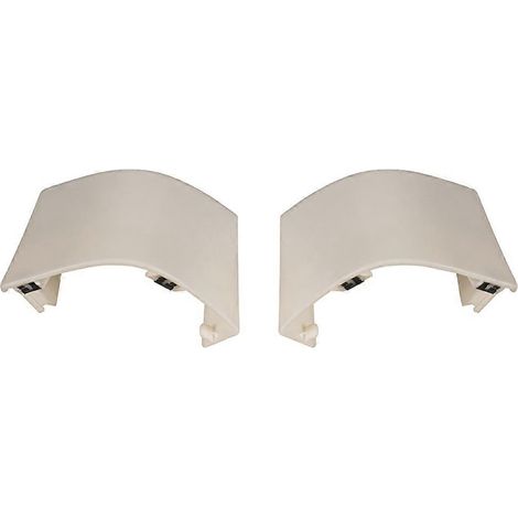 Cache-cric de moulure d'aile inférieure arrière gauche et droite 95555983701G2X 95555983801G2X pour Porsche Cayenne GTS 957 07-10 (1/5)