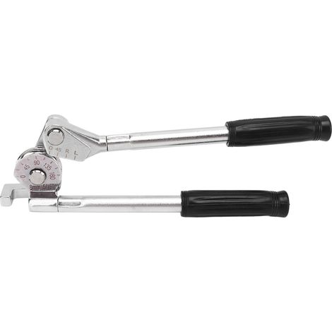 Cintreuse de tubes en alliage d'aluminium, outil de cintrage de tuyaux de 0 à 180 degrés pour cuivre et aluminium à paroi mince en acier inoxydable de 5/16 pouces