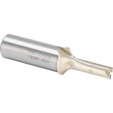 HSS-Fräser 6x22x50mm, 5 Stück, Titankarbid, einzahnig, spiralförmig, für Metallbearbeitung, Präzisionsfräswerkzeug. (1/5)