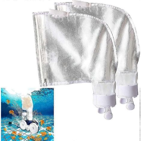 Set mit 2 Poolreinigungsbeuteln, Mehrzweck-Nylonfilterbeutel mit Reißverschluss, Ersatzteile für Polaris 280 (1/5)