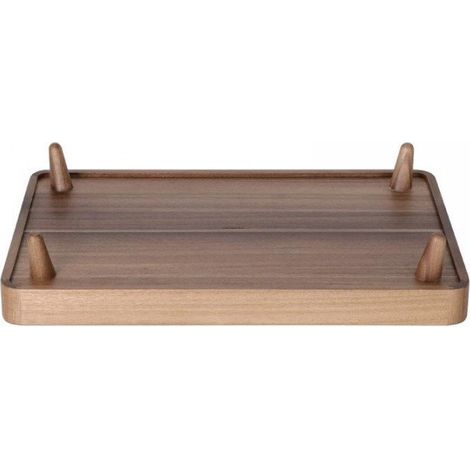 Plateau sur pieds GN 1/1 en acacia (1/4)