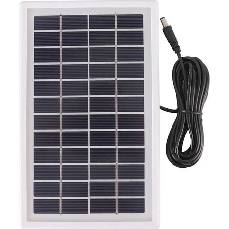 Panneau solaire portable 12V 3W flexible pour téléphone et voiture, haute efficacité de conversion (1/5)