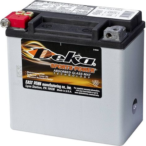 Batterie moto DEKA ETX14 - 12V – 12Ah