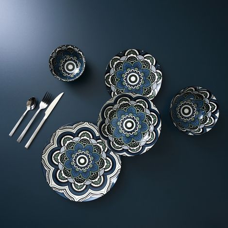 COUPELLE MANDALA BLEU D12CM M18 (1/3)