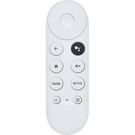 Sollbry G9N9N Bluetooth-Sprachfernbedienung für Google Chromcast TV 4K Snow, Ersatz-Google-Fernbedienung mit Netflix- und Youtube-Tasten (nur Fernbedienung) (1/5)