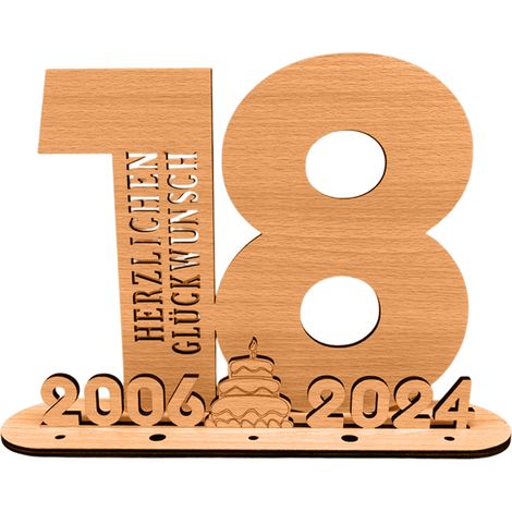 Livre d'or en bois - Support intégré avec 5 emplacements - Pour anniversaire 18 ans, anniversaire de mariage ou décoration de table - 29 x 21 x 7 cm (1/5)