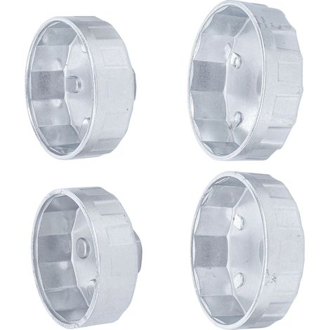 Juego de cazoletas para filtros de aceite Ø 65 - 75 mm 4 piezas (1/4)