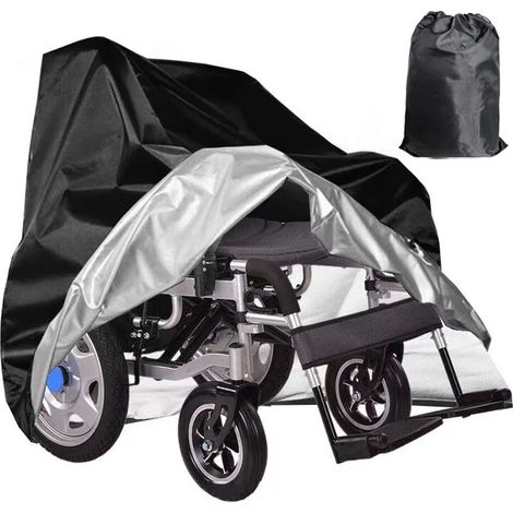 Rollstuhlabdeckung, Elektrorollstuhlabdeckung zur Aufbewahrung, wasserdichte Abdeckung für Mobilitätsroller, Outdoor-Schutz vor Staub, Schmutz, Schnee, Regen, Sonnenstrahlen