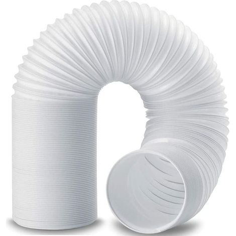 Tuyau Climatiseur Mobile, Diamètre 150mm Tuyau d'Evacuation en PVC Flexible Tube De Ventilation Longueur de 2M Universel Tuyau Kit Pour Climatiseur Mobile Extracteur d'Air Sèche-linge (1/5)
