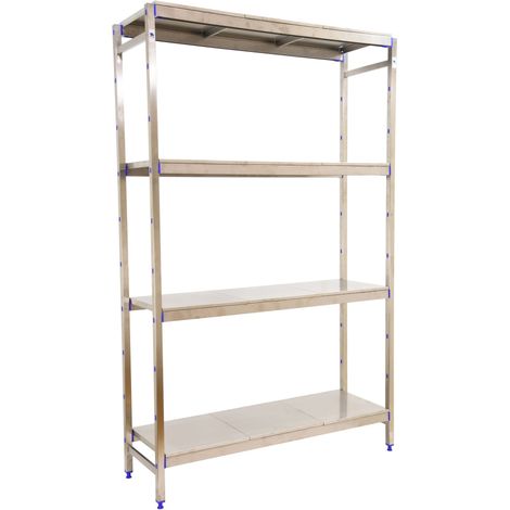 Simonrack Étagère en acier inoxydable 4 niveaux inox
