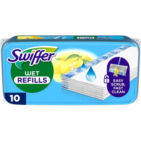 Swiffer Wet Wischtücher Nachfüllpackung 10er Citrus Fresh Wischtücher