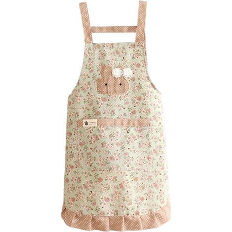 Tablier De Cuisine - Coton - Avec Poches - Pour Cuisiner Boulanger Et Jardinage - Unitaire (1/5)