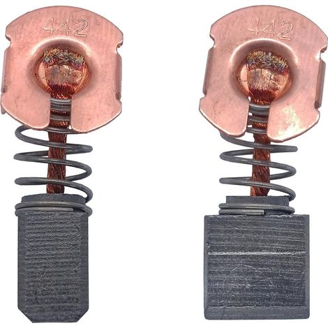 Balais De Charbon Moteur - 2 Pièces - Avec Ressort - Pour Marteau Perforateur DHR264 - 7x10,8x11mm