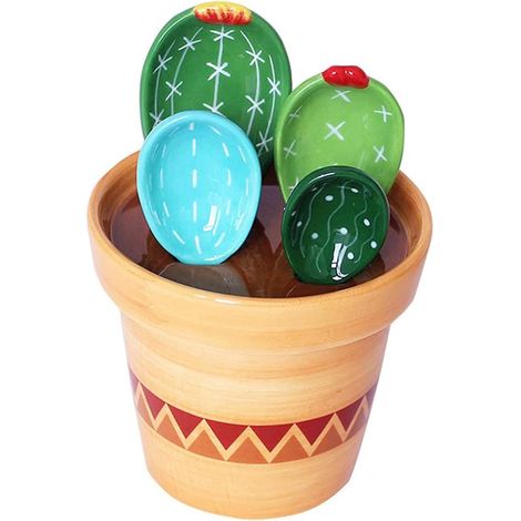 Cuillère doseuse - forme cactus - pour cuisine et pâtisserie (1/5)