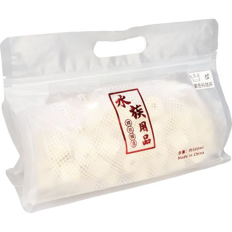 Anneau filtrant biologique en céramique sans danger pour la purification de l'eau des aquariums (500 g) (1/5)