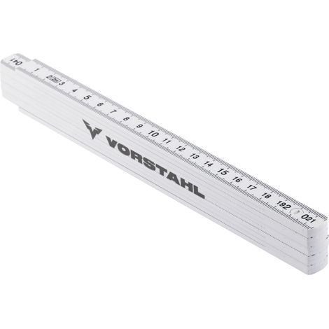 Mètre ruban, ruban pliable, ruban pliable, règle en plastique 1 m Vorstahl (1/4)
